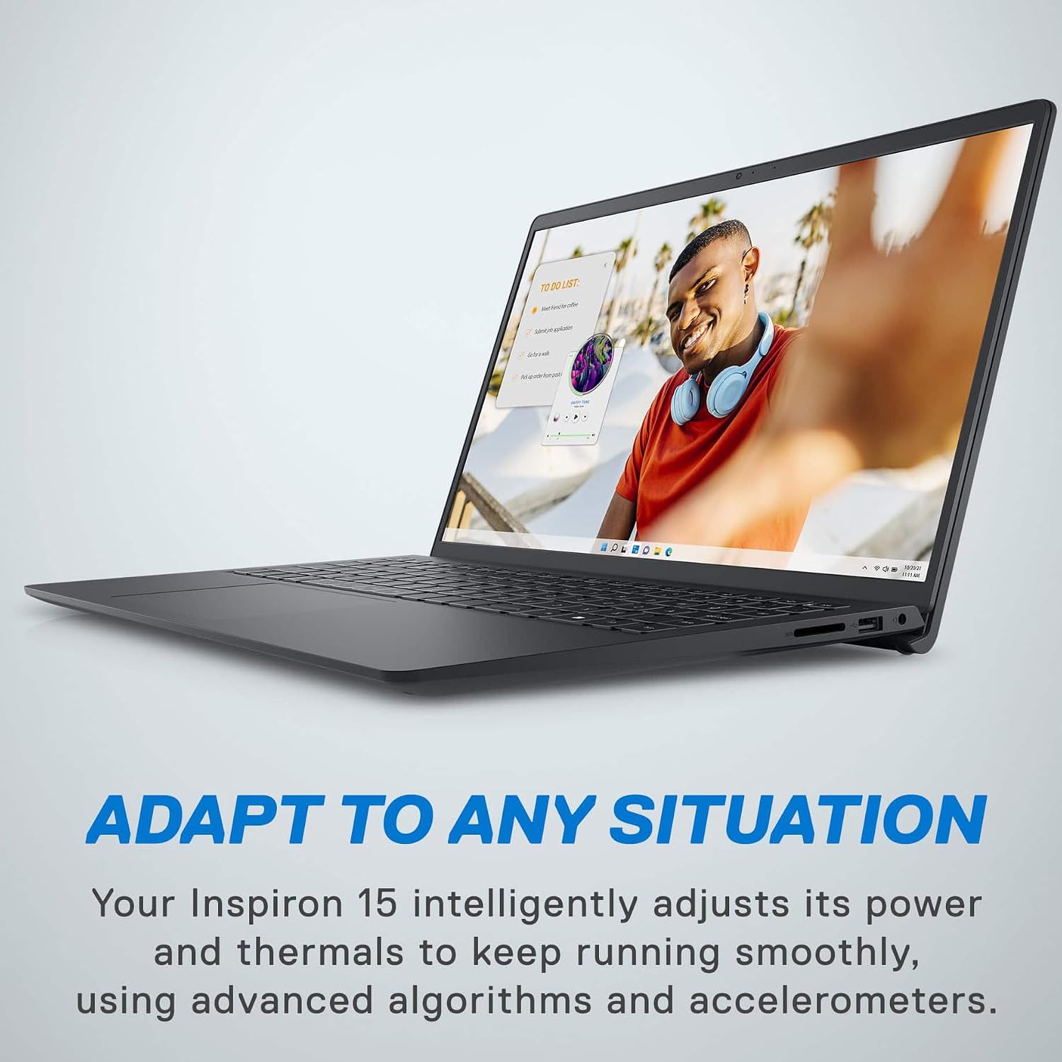 Dell Inspiron 15 15.6' Touchscreen FHD Laptop Computer, 8-Core AMD Ryzen 7 7730U (Beat i7-1365U), 16GB DDR4 RAM, 512GB PCIe SSD, WiFi, Bluetooth, Type-C, HDMI, Carbon Black, Windows 11 Pro