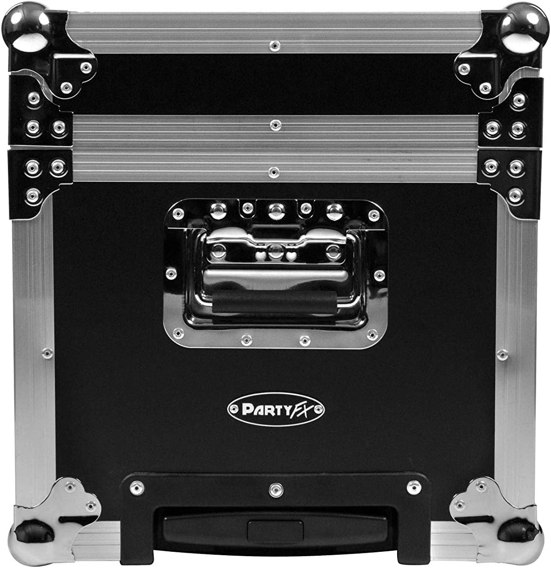 Rolling PartyFX ProX Multipurpose Locking Flight Case w/Rubber Lining and Handle