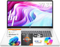 HP 17 Business Laptop | 2026 Edition | 17.3' FHD Display | AMD 7000 Ryzen 5 Processor (Beats 13th Core i7) | 16GB RAM | 512GB SSD | WiFi-6 | Ethernet RJ-45 | HDMI | Windows 11 + Copilot | w/WOWPC USB
