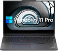Lenovo ThinkPad E16 Business Laptop, 16' WUXGA Display, AMD Ryzen 5 7530U (Beat i7-1165G7), 16GB RAM, 1TB PCIe SSD, Webcam, HDMI, RJ-45, Fingerprint Reader, Wi-Fi 6, Windows 11 Pro, Black