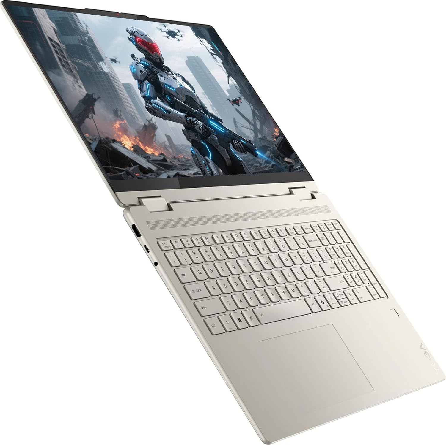 Lenovo Yoga 7 2-in-1 Laptop 16' 2K Touchscreen, AMD Ryzen AI 5 340 Up to 4.8GHz, AMD Radeon 840M, 16GB LPDDR5X, 1TB SSD, WiFi 7, Backlit KB, Fingerprint, Windows 11 Pro W/BWE Accessorie