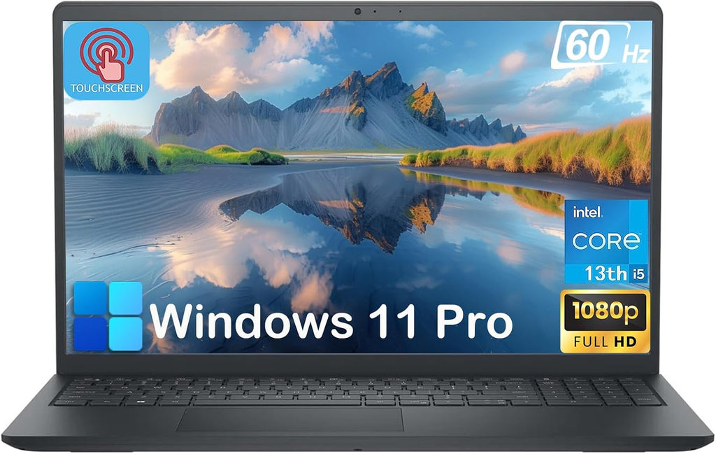 Dell Inspiron 15 3530 Touchscreen Laptop Computer for Business & Student, 32GB RAM, 1TB SSD, Win 11 Pro, Intel 10-Core i5-1334U, 15.6' WVA LED FHD Anti-Glare Display, AI Copilot, w/Accessories