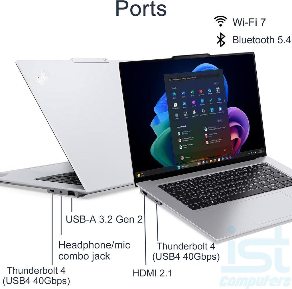 Lenovo ThinkPad X9 15 Aura Edition Business AI Laptop (15.3' 2.8K OLED Touchscreen, Intel Core Ultra 7 258V, 32GB DDR5, 1TB SSD) Copilot+ PC, Ultrathin, Backlit, Win 11 Pro, White (Next Gen X1 carbon)