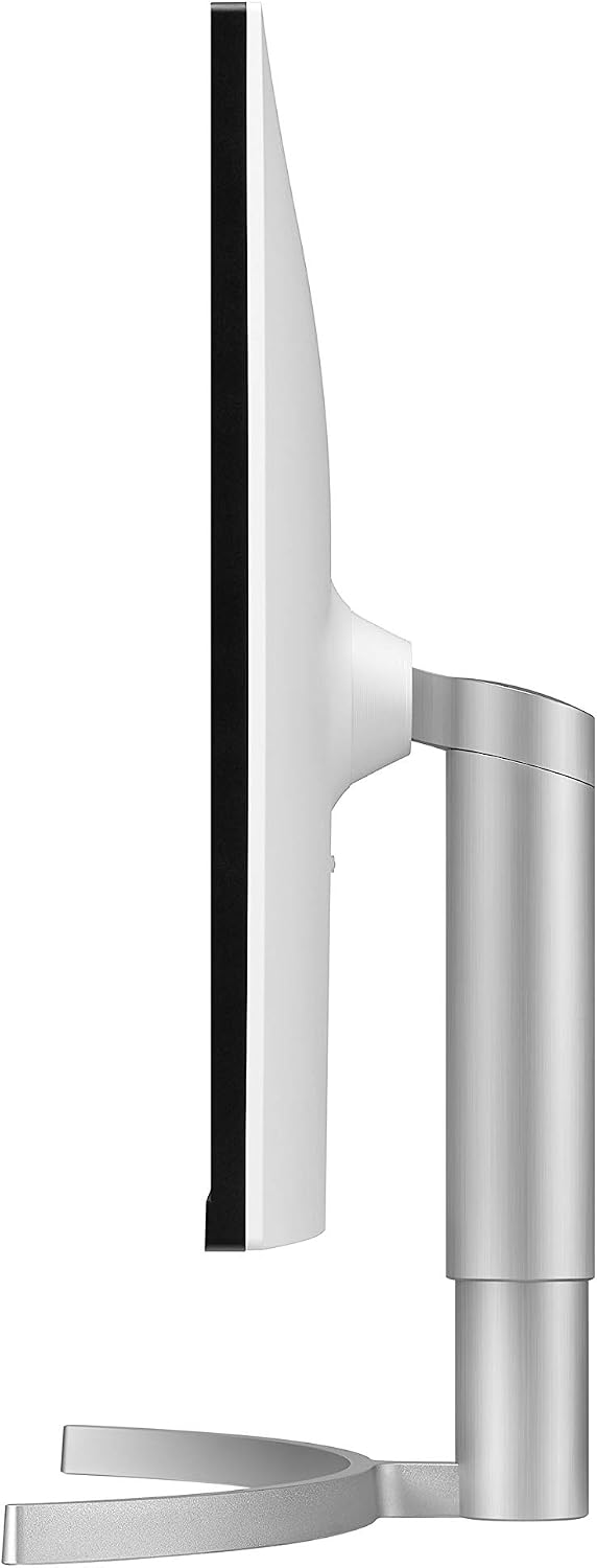 LG 32UN550-W Monitor 32' Ultrafine (3840 x 2160) Display, DCI-P3 90% Color Gamut, HDR 10, AMD FreeSync, Borderless Design, Tilt/Height Adjustable Stand - Silver