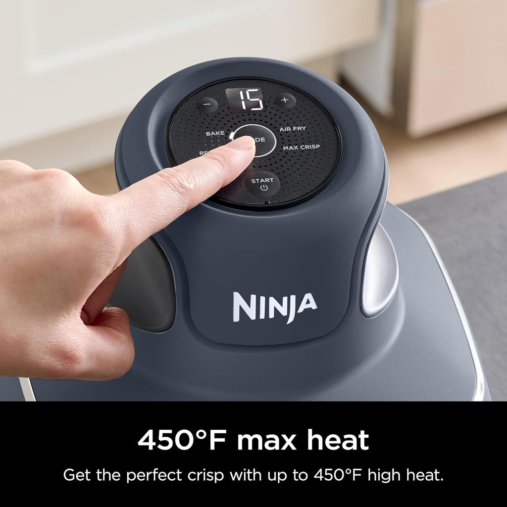 Ninja Air Fryer, 2.5 QT Crispi System + 4 Containers with Storage Lids, Air Fryer, Microwave, Freezer & Dishwasher Safe, Non Toxic Portable Cooking System, Compatible with Ninja FN100 Crispi Series