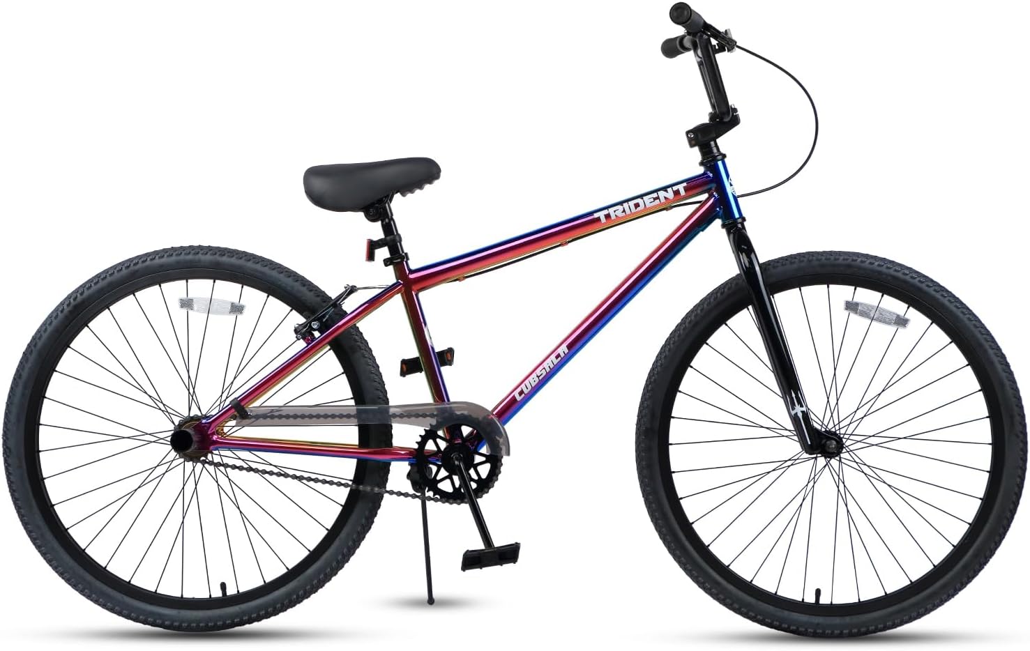 cubsala 20 24 26 Inch BMX Race Bike Trident Bicycles Beginner-Level to Advanced Riders with 2 Pegs, Multiple Colors