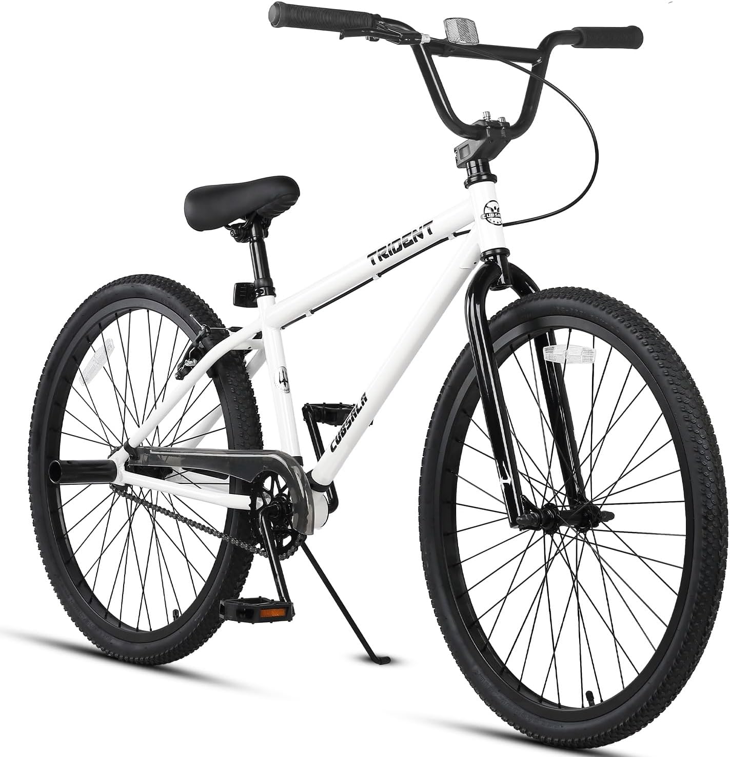 cubsala 20 24 26 Inch BMX Race Bike Trident Bicycles Beginner-Level to Advanced Riders with 2 Pegs, Multiple Colors