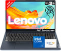 Lenovo New Ideapad Business Laptop(2025/2026) with Microsoft Office, 15.6' FHD Touchscreen Display, Intel 10-Core i5 CPU(Beats i7-1225U), 16GB RAM, 512GB SSD, Ultra Slim Design, Windows 11 Pro, WOWPC