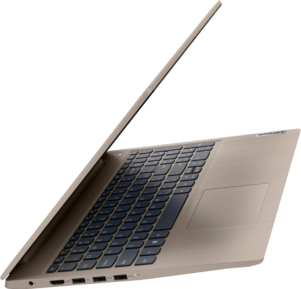Lenovo 2020 IdeaPad 3 15' HD Touch Screen Laptop, Intel 10th Gen Dual-Core i3-1005G1 CPU, 8GB DDR4 RAM, 256GB PCI-e SSD, Webcam, WiFi 5, Bluetooth, Windows 10 S - Almond
