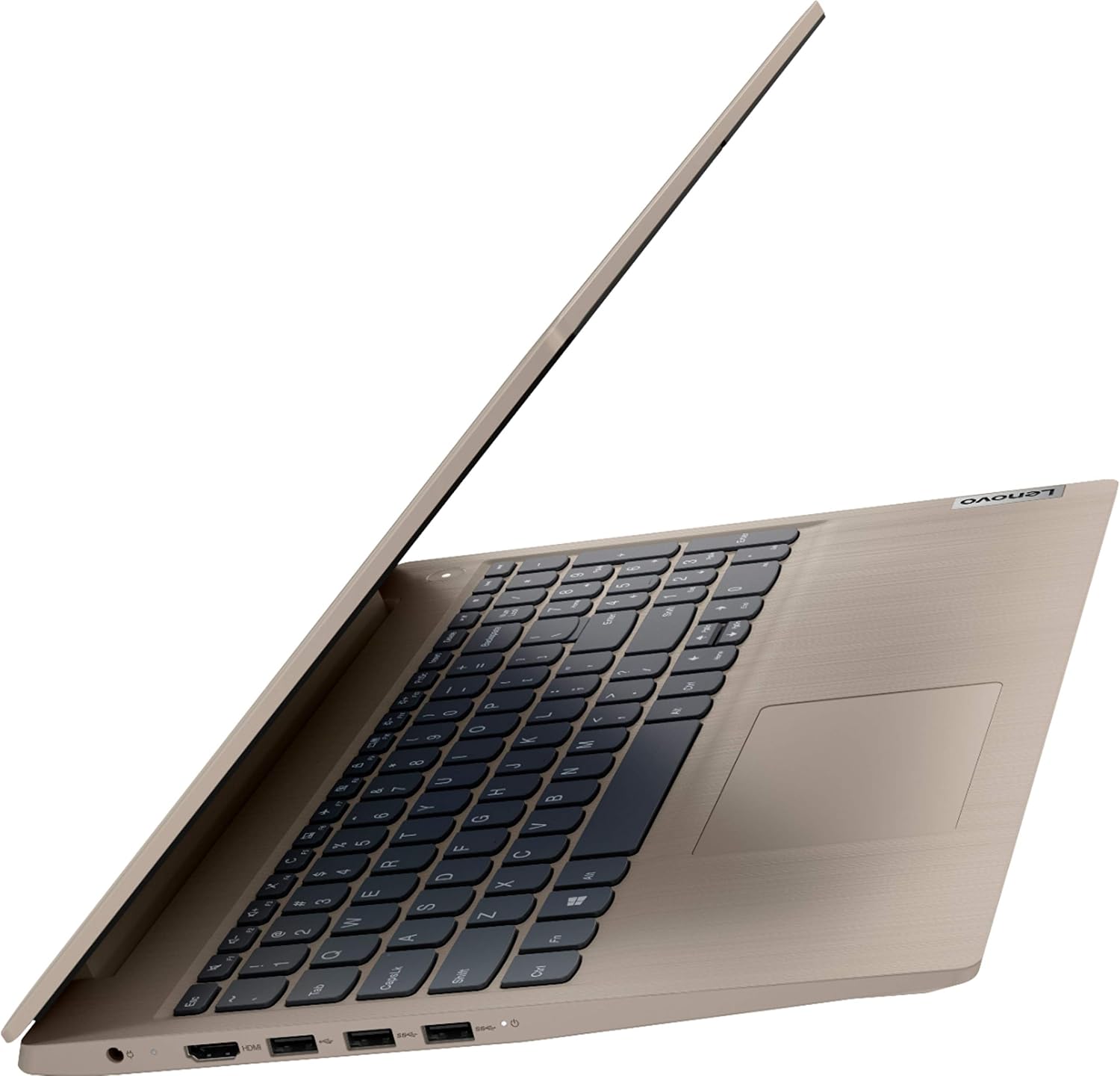 Lenovo 2020 IdeaPad 3 15' HD Touch Screen Laptop, Intel 10th Gen Dual-Core i3-1005G1 CPU, 8GB DDR4 RAM, 256GB PCI-e SSD, Webcam, WiFi 5, Bluetooth, Windows 10 S - Almond