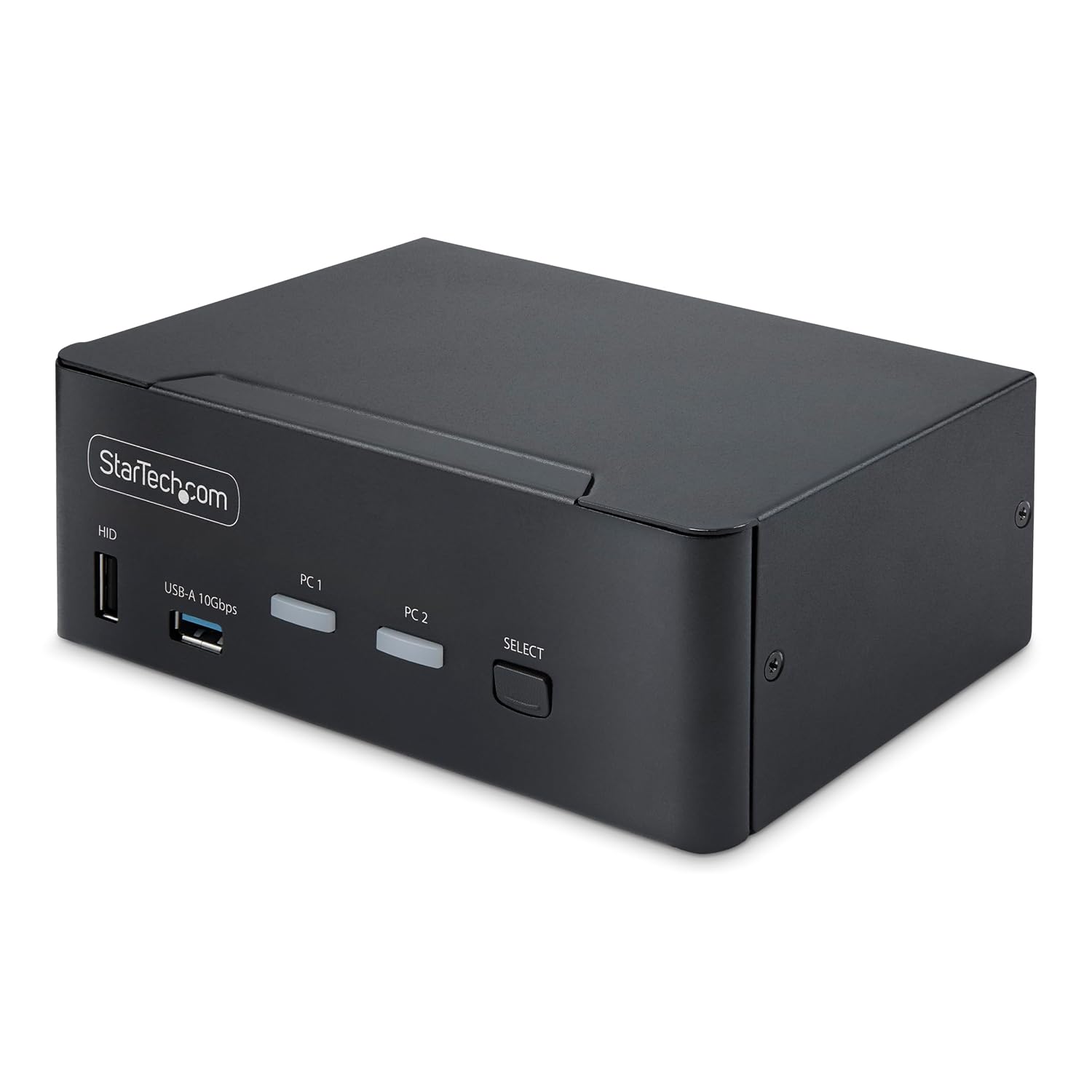 StarTech.com 2-Port Dual-Monitor DisplayPort 1.4 KVM Switch, 8K 60Hz / 4K 144Hz, 2X USB 3.2 10Gbps Ports, TAA Compliant