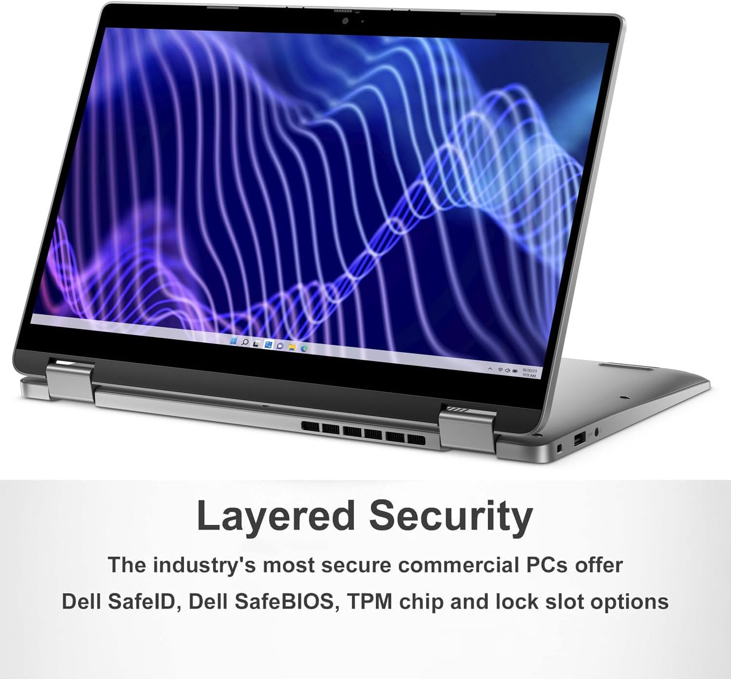 Dell Pro Latitude 13 3340 2-in-1 Business Laptop (13.3' FHD Touchscreen, Intel i5-1335U (> i7-1255U), 16GB DDR5 RAM, 512GB SSD), 1080p IR Webcam, Intelligent Audio, Flip Convertible Yoga, Win 11 Pro