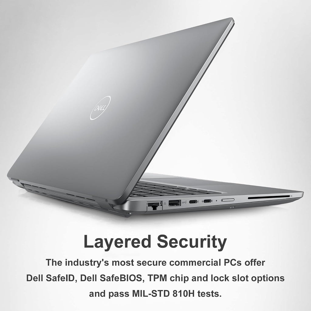 Dell Latitude 5450 5000 Business AI PC Laptop (14' FHD Touchscreen, Intel 12-Core Ultra 5 135U (> i7-1355U), 16GB DDR5 RAM, 512GB SSD), Backlit, 1080p IR Webcam, 2x Thunderbolt 4, HDMI, Win 11 Pro