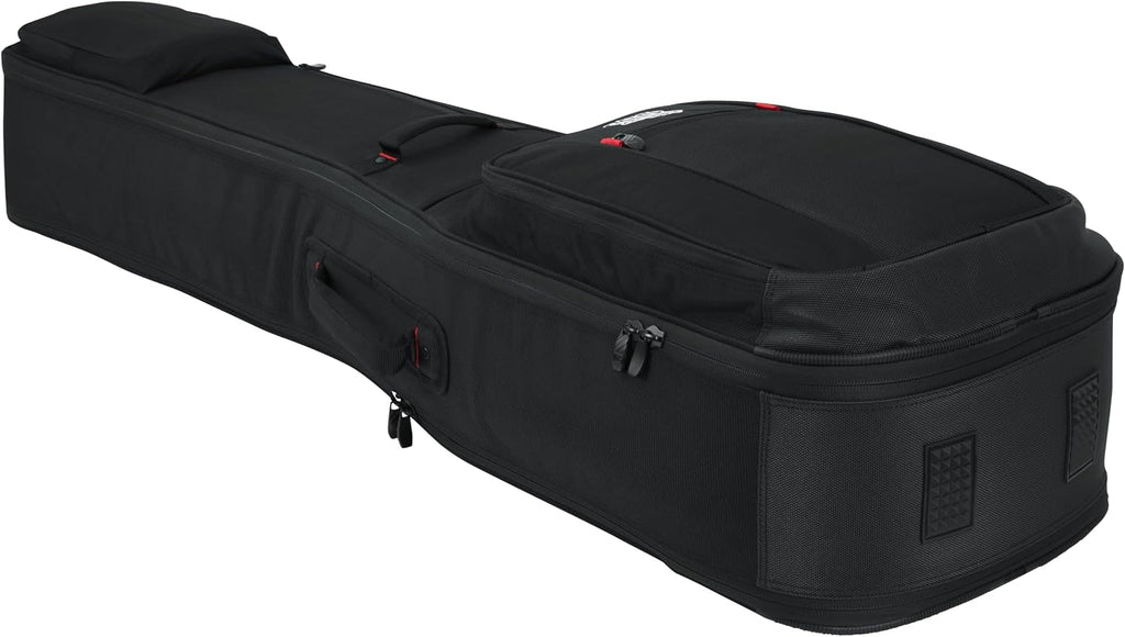 Gator Cases Pro-Go Series Ultimate Double Guitar Gig Bag, Holds (2) Bass Guitars (G-PG BASS 2X)