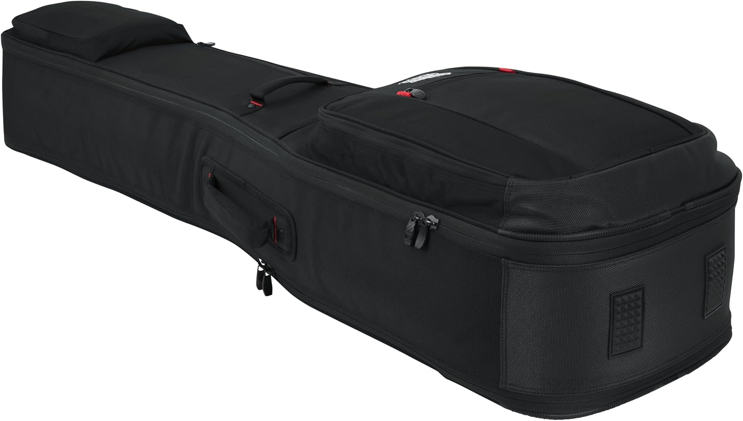 Gator Cases Pro-Go Series Ultimate Double Guitar Gig Bag, Holds (2) Bass Guitars (G-PG BASS 2X)