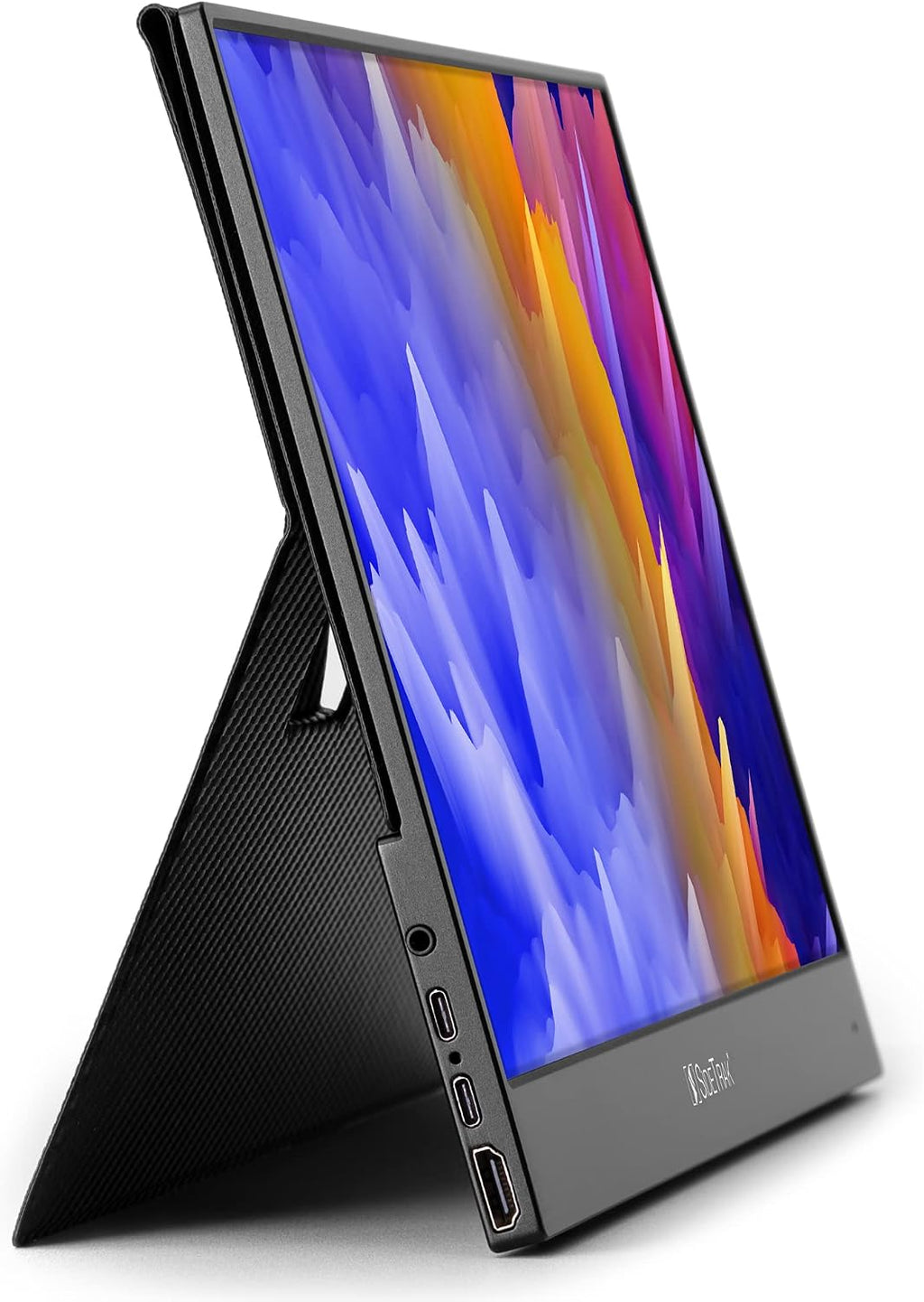 SideTrak Solo 17.3' Portable Monitor for Laptop | Freestanding Full HD LED USB Laptop Dual Screen with Cover | Compatible with Mac, PC, & Chrome | Powered by USB-C® or Mini HDMI