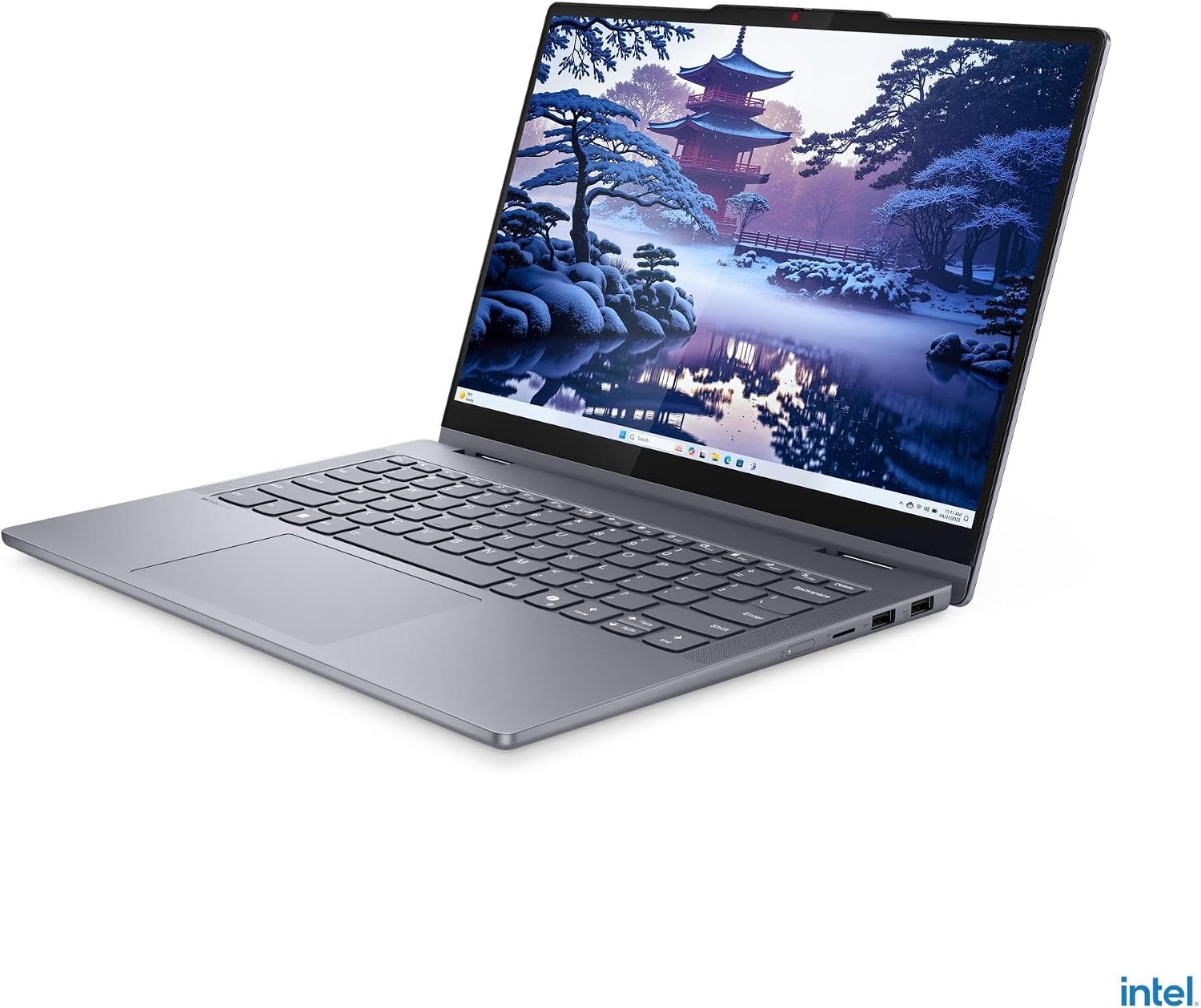 Lenovo IdeaPad 5 Flex 2-in-1 14' Touchscreen Laptop, Intel 12-core Ultra 5 225U (Beats Core 7 150U), 8GB RAM, 512GB SSD, Wi-Fi 6, Dolby Audio, Backlit Keyboard, Windows 11 Pro