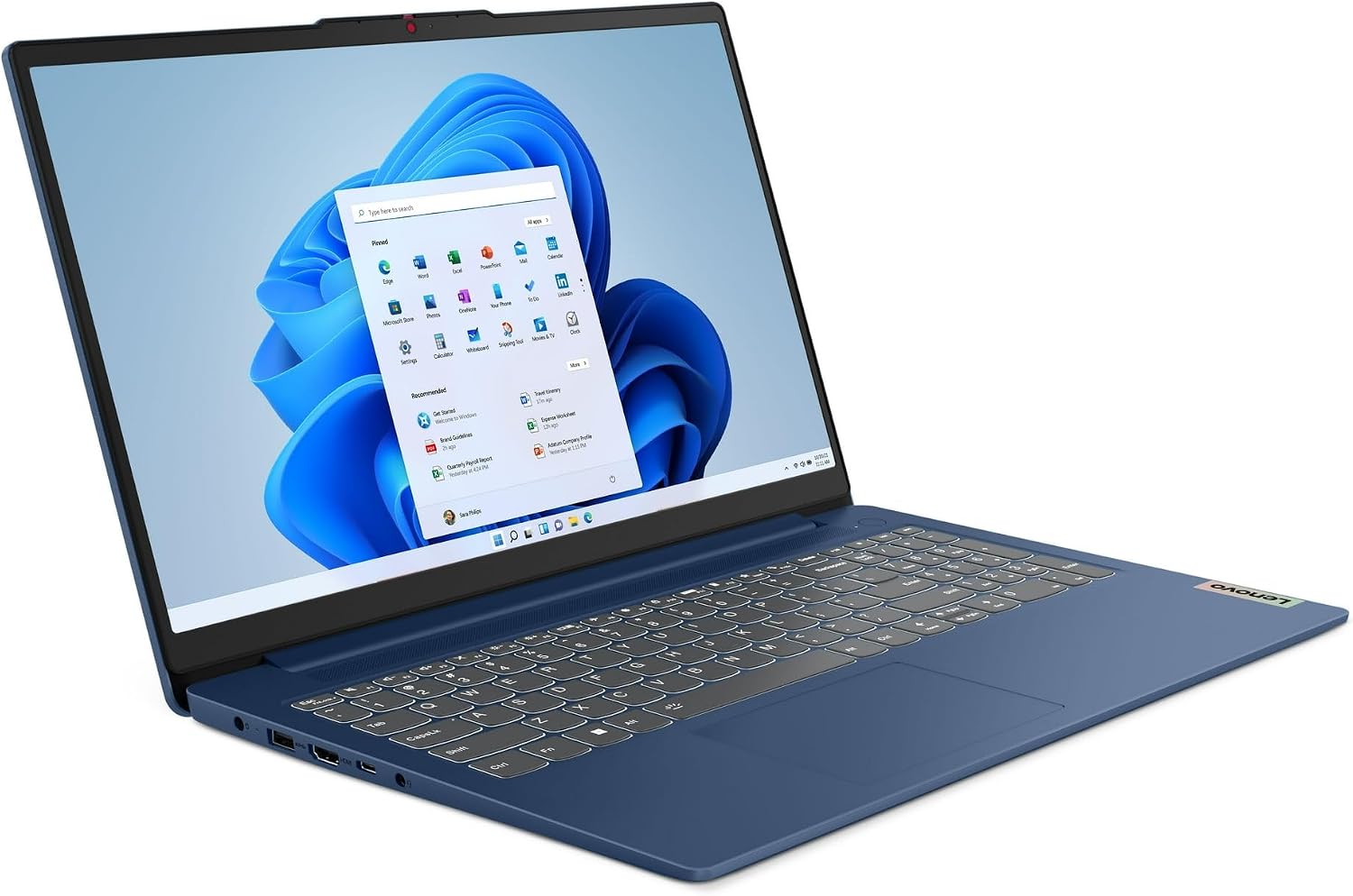 Lenovo IdeaPad Slim 15.6 inch FHD Touch Laptop | AMD Ryzen 7-7730U(Beat i7-1355U) | AMD Radeon Graphics| Fingerprint | Backlit | 16GB RAM | 512GB SSD | Windows 11 Home | Bundle with Stylus Pen