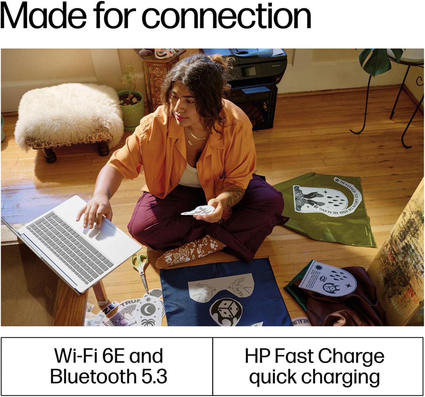 HP 250 G9 Laptop | Intel Processor | 16GB DDR4 RAM | 512GB PCIe SSD | 15.6' FHD 1080p Display | Windows 11 Home | Wi-Fi 6 & Ethernet | Full-Size Keyboard | All-Day Performance for Work & Study