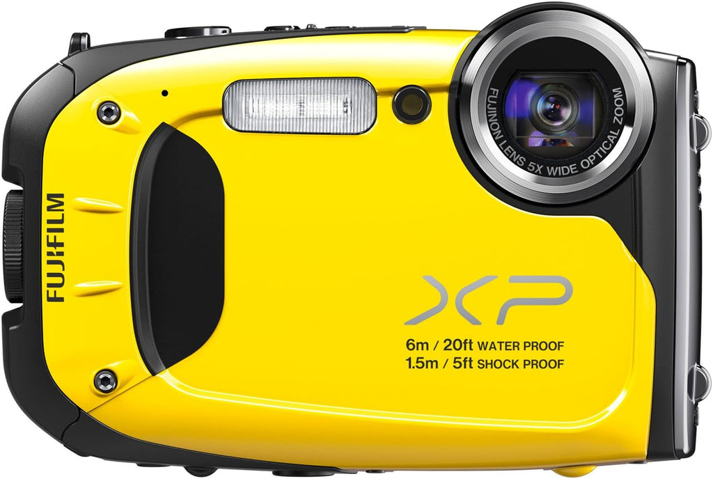 Fujifilm FinePix XP60 16 MP Digital Camera with 2.7-Inch LCD (Yellow)