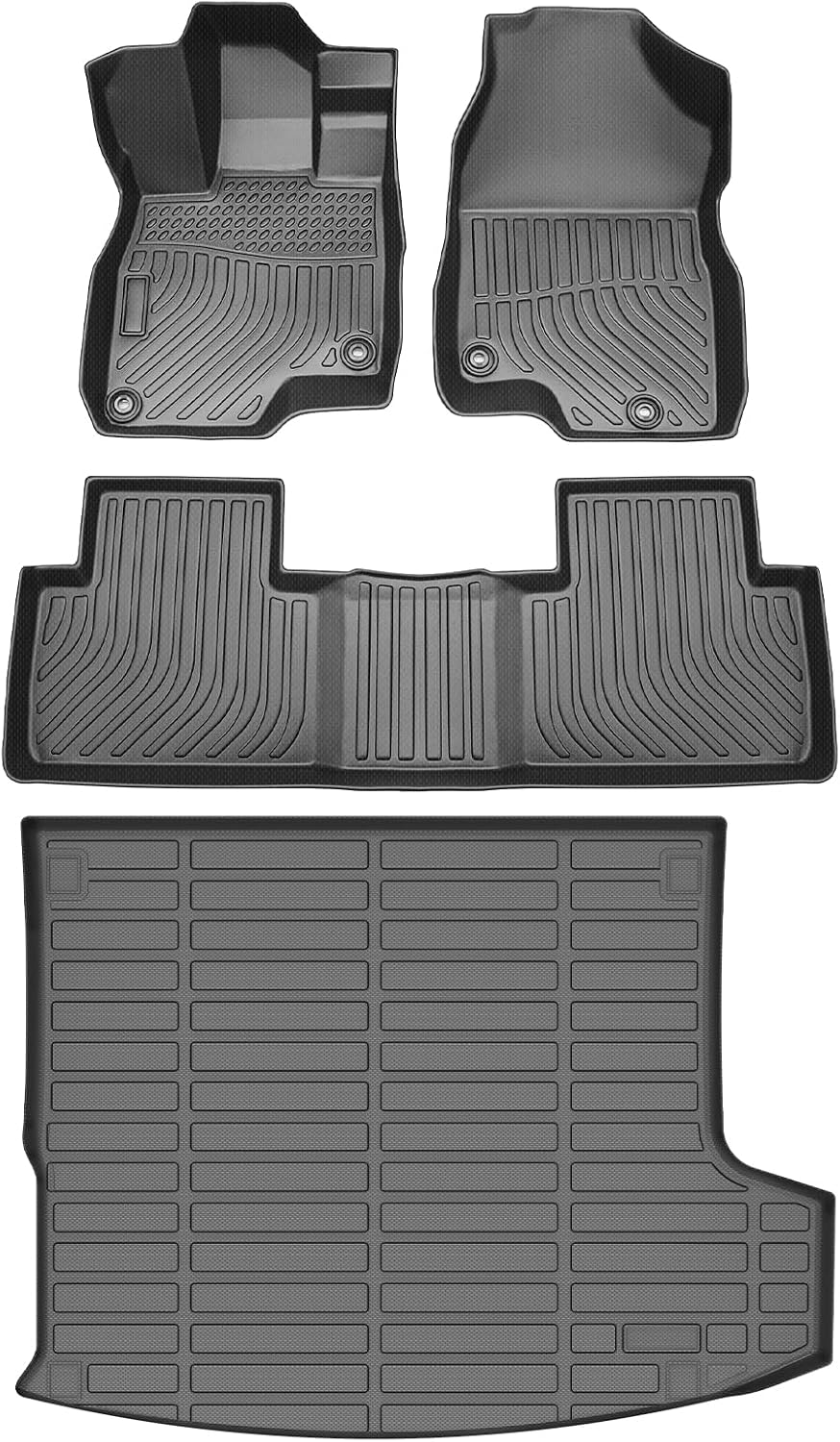 RDX Floor Mats - Fit for Acura RDX 2019-2025 2026, All Weather Floor Mat & Cargo Liner for RDX Accessories, Heavy Duty, Vehicle Specific Fit