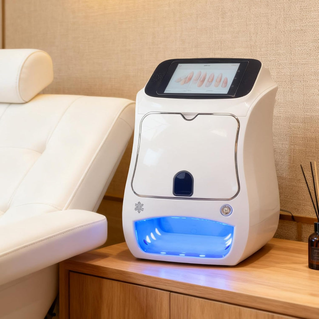 Nail Art Printer Machine - Digital Nail Design Machine Printer that Comes W/Over 800 Pictures of Nail |All-in-1 Automatic Nail Art Machine-30s Done, for Girls' Home Nails Machine
