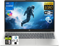 HP 15.6' FHD Touch Screen Student Laptop, 8-Core Intel Core i3-N305(Up to 3.8GHz) 8GB DDR4 RAM 512GB SSD, Laptop Computer with HD Private Webcam Fast Charge Copilot AI WiFi 6 Win11, w/GM Accessory