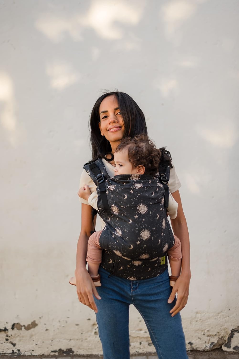 Boba X Baby Carrier - Newborn to Toddler Adjustable, 2-in-1 Convertible Front and Backpack Carrier 7 to 45 lbs, Ergonomic Baby Carrier with Crossable Straps (Cosmos)