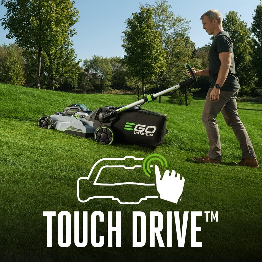 EGO POWER+ Electric Lawn Mower, Self-Propelled Cordless with Select Cut XP and Touch Drive, Battery and Charger Not Included - LM2150SP