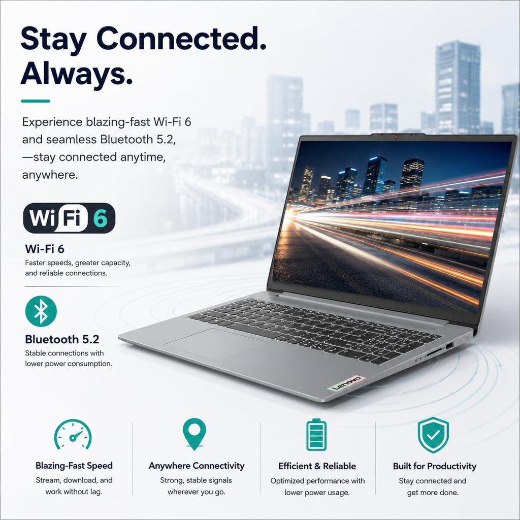 Lenovo IdeaPad Slim 3 Touchscreen Business Laptop, Ryzen 7 5825U Processor (Beats i7-1355U), 15.6' FHD LED Display, 16GB RAM, 1TB PCIe SSD, SD Card Reader, WiFi 6, Windows 11, WOWPC USB, no Mouse