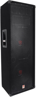 Rockville RSG12.2 Dual 12' 2000W 3-Way Passive PA Speaker, 4-Ohm, Piezo Tweeters, Full-Range Sound, Rugged Build, for DJs and Live Performances