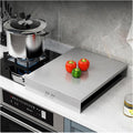 Gas Stove Cover Board 30 Inch Cover For Gas Stove Top Stainless steel construction For Counter Space, Sink, Rv And Electric(A-1.5mm,50x80x7cm)