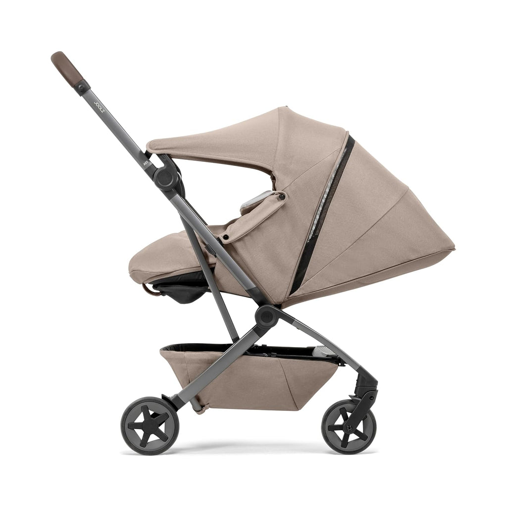 Joolz AER2 Nest-to-Seat Accessory for Newborn-to-Toddler Use (Up to 33 lbs) - Lightweight Compact Parent-Facing Seat, (Chassis Not Included) Airplane-Approved - One-Hand Fold - (Sandy Taupe)