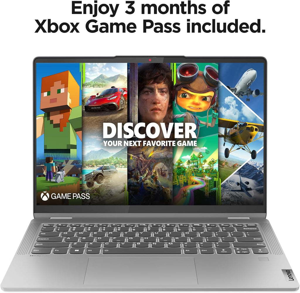 Lenovo IdeaPad Flex 5i - Everyday Notebook - 2-in-1 Laptop Computer - Windows 11-14' WUXGA Touchscreen Display - 8GB Memory - 256GB Storage - Intel Core i5-1335U - Arctic Grey