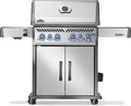 Napoleon Rogue PRO-S 525 Natural Gas Grill with Infrared Side and Rear Burners, Stainless Steel, Durable 6-Burner Cooking Surface