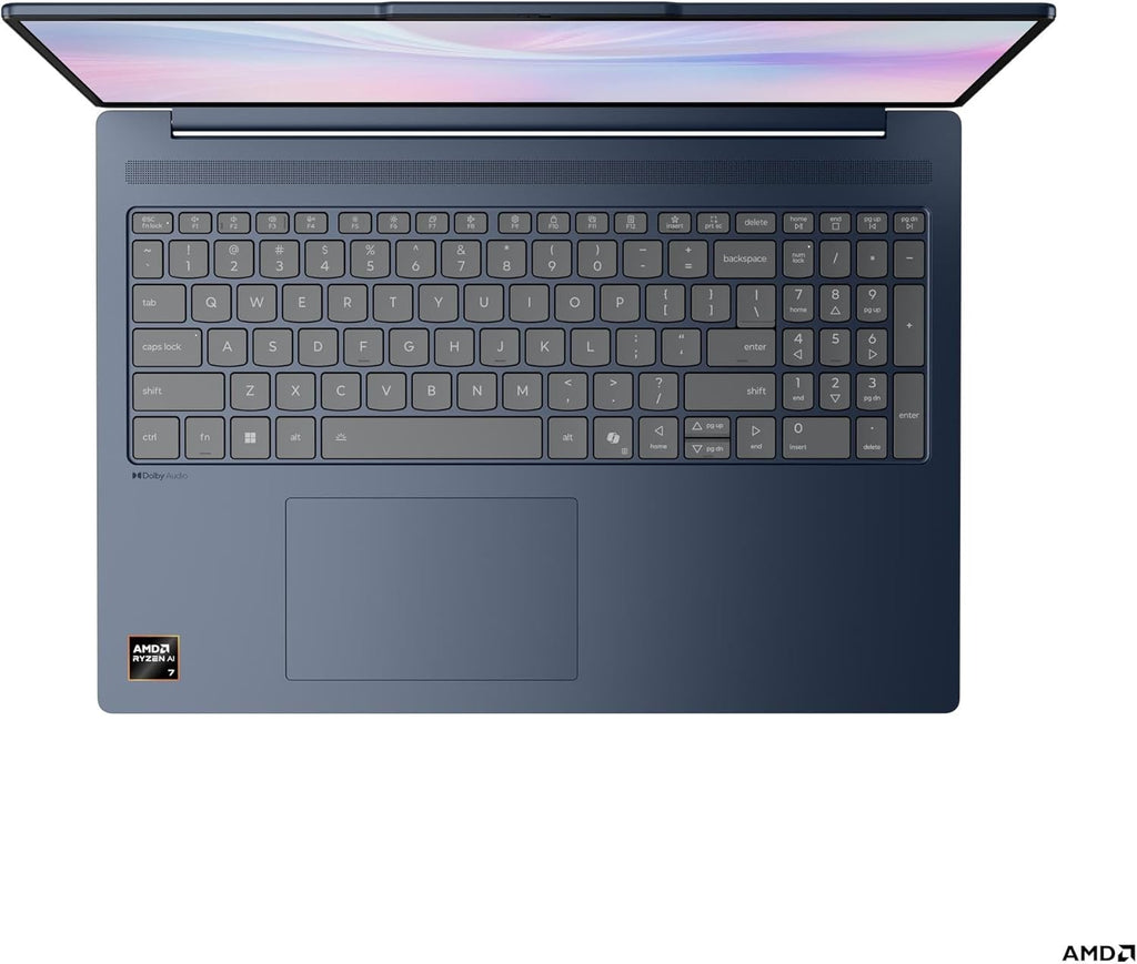 Lenovo IdeaPad Slim 5 Laptop / 16' 1920x1200 Touchscreen / 8 Cores AMD Ryzen AI 7 350 / AMD Radeon 860M Graphics / 32GB DDR5 2TB NVMe SSD/Backlit Keyboard WiFi 7 IR Camera / Win11 Home