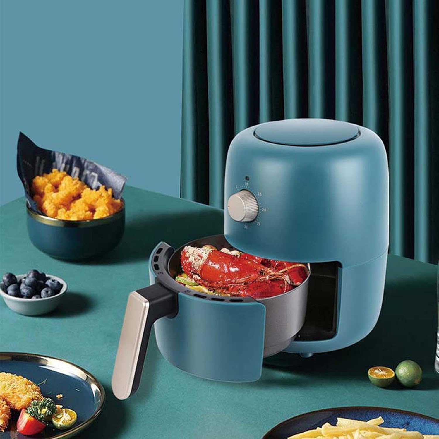 Air Fryer Oven, 2.5L Oil Free Fast Frying Fryer, Air Fryer Toaster Oven Combo, Tower Air Fryer Oven