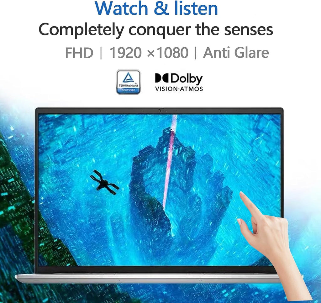 Dell Inspiron 15 3535 Touchscreen Laptop - 20GB DDR4 RAM, 1TB SSD, 15.6' FHD WVA Display, AMD Ryzen 7 7730U,Windows 11 Pro, Copilot, Wi-Fi, Numeric Keypad, Webcam, for Business & Students