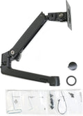 Ergotron � LX Monitor Arm, Extension, and Collar Kit � Add-on for LX Tall Pole Monitor Arms � Matte Black