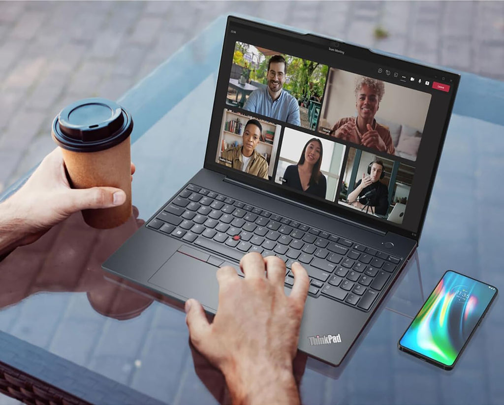 Lenovo ThinkPad E16 16 WUXGA Laptop Computer, 16GB DDR5 RAM, 512GB PCIe SSD, AMD Octa-Core Ryzen 7 7735HS, WiFi 6E, Backlit KB, Fingerprint, Win 11 Pro