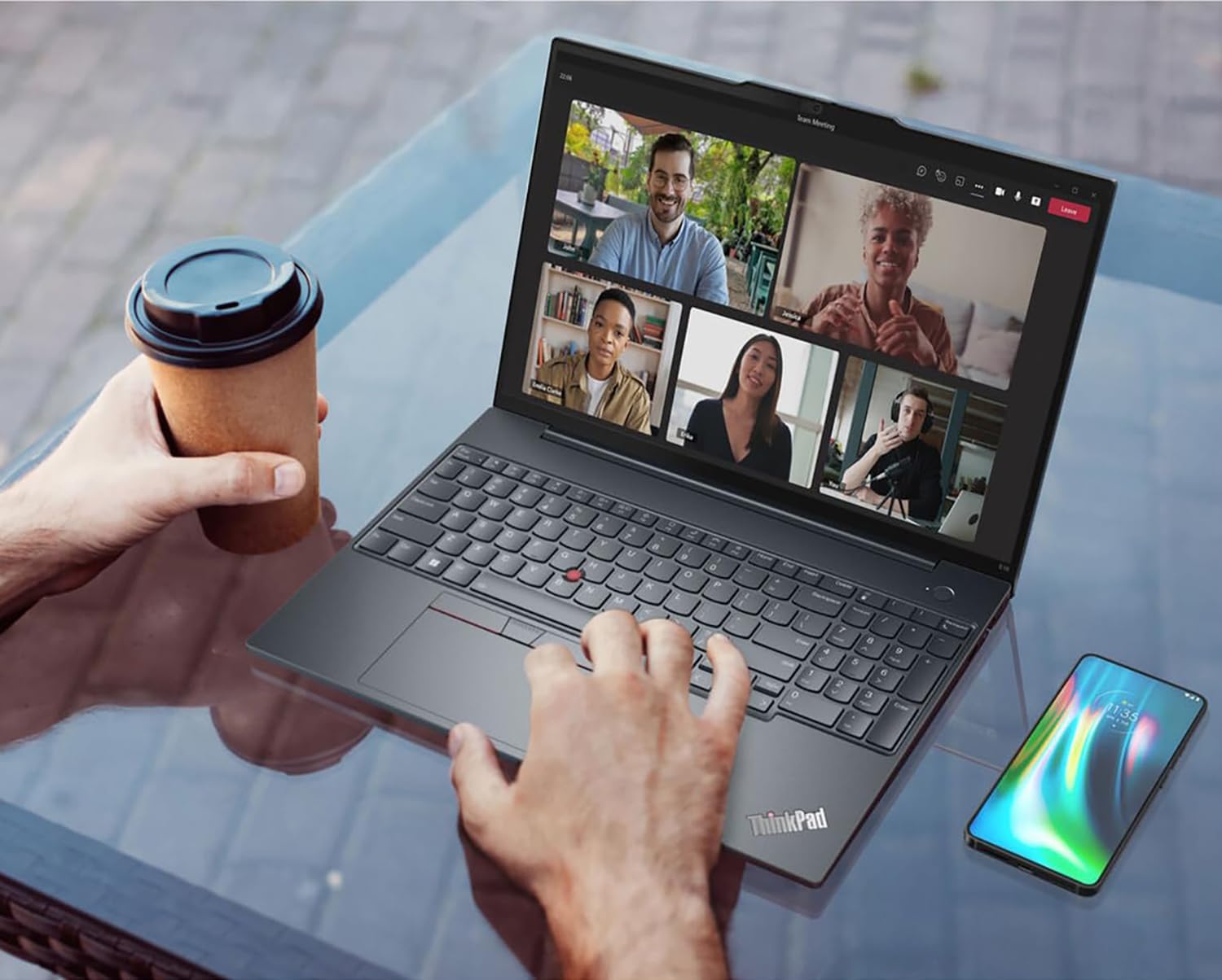 Lenovo ThinkPad E16 16 WUXGA Laptop Computer, 16GB DDR5 RAM, 512GB PCIe SSD, AMD Octa-Core Ryzen 7 7735HS, WiFi 6E, Backlit KB, Fingerprint, Win 11 Pro
