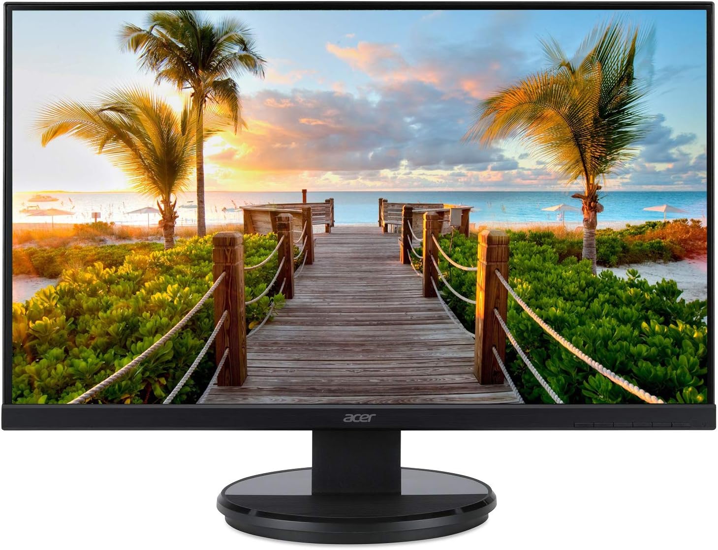 acer KB272HL bix 27' Full HD (1920 x 1080) Vision Care VA Monitor with Flicker-Less, Blue Light Filter and AMD FREESYNC Technology (HDMI & VGA Port),Black