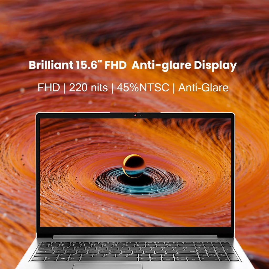 Lenovo IdeaPad 1 Daily Traditional Laptop, 15.6' FHD Screen, AMD Ryzen 5 5500U (Beats i7-1185G7), 8GB RAM, 512GB SSD, Wi-Fi 6, Bluetooth, Windows 11 Home, Cloud Grey