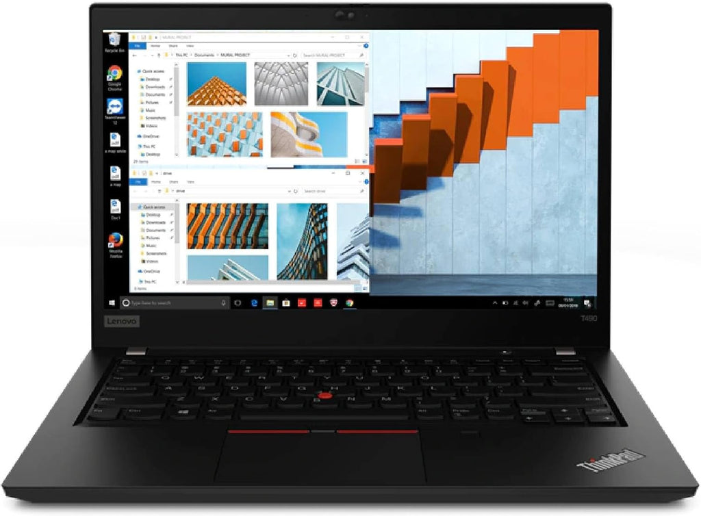 Lenovo ThinkPad T490s 14' FHD i5-8365U 16GB RAM 256GB SSD windows 11 Pro Laptop