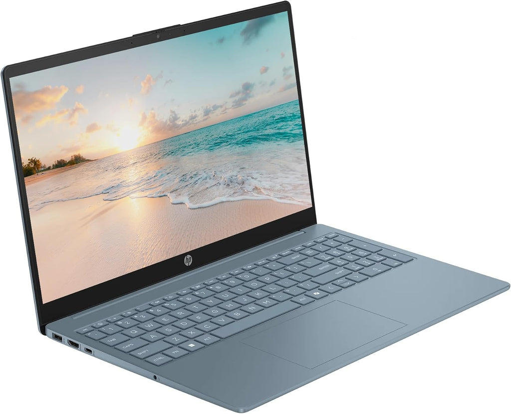 HP 15.6' LED Business & Student Laptop, 16GB RAM 640GB Storage (128GB UFS+512GB Docking Set), Quad-Cores Intel Pentium, Windows 11 S with 1-Year Microsoft Office 365 Included, PLUSERA Earphones