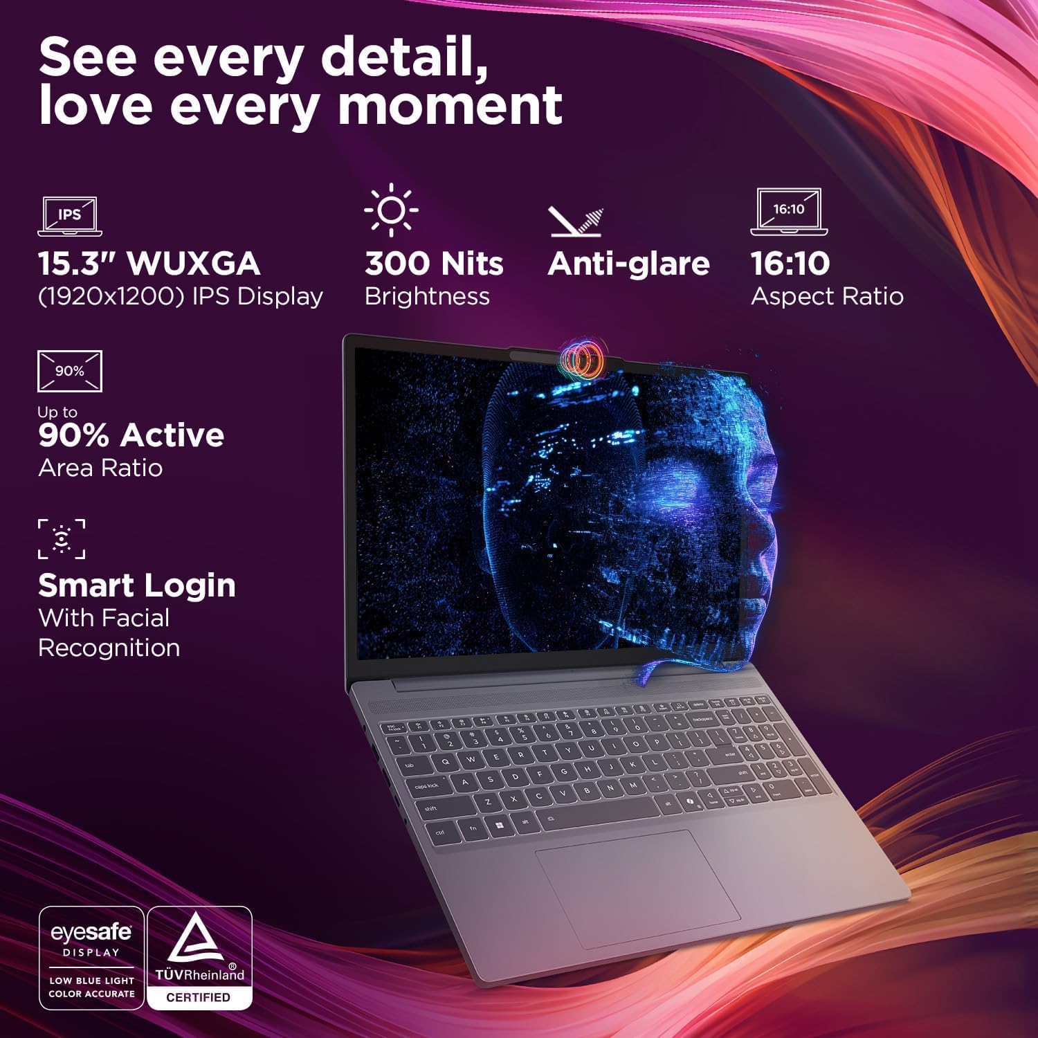 Lenovo Newly Released 16' Business Laptop(2025/2026 Edition) with Microsoft Office, Intel Core i7-13620H, 16GB RAM, 1TB SSD, Ultra Quiet Design, Long Battery Life, WiFi 6, Windows 11 Pro-WOWPC