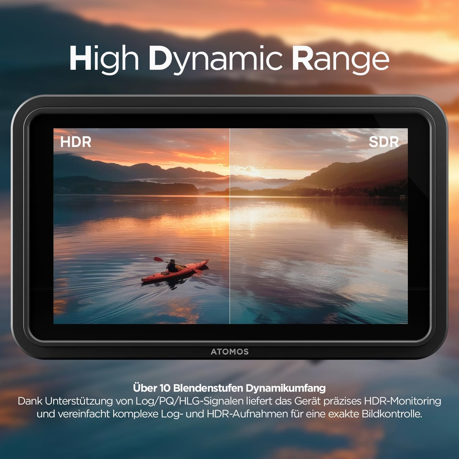 Atomos Shinobi II HDMI 4K Monitor with HDR Touchscreen, All Day Battery Life, and Lightweight Design (Black)