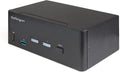 StarTech.com 2 Port Dual Monitor HDMI KVM Switch - 4K 60Hz Ultra HD HDR - Desktop 4K HDMI 2.0 KVM Switch with 2 Port USB 3.0 Hub (5Gbps) & 4X USB 2.0 HID, Audio - Hotkey Switching - TAA