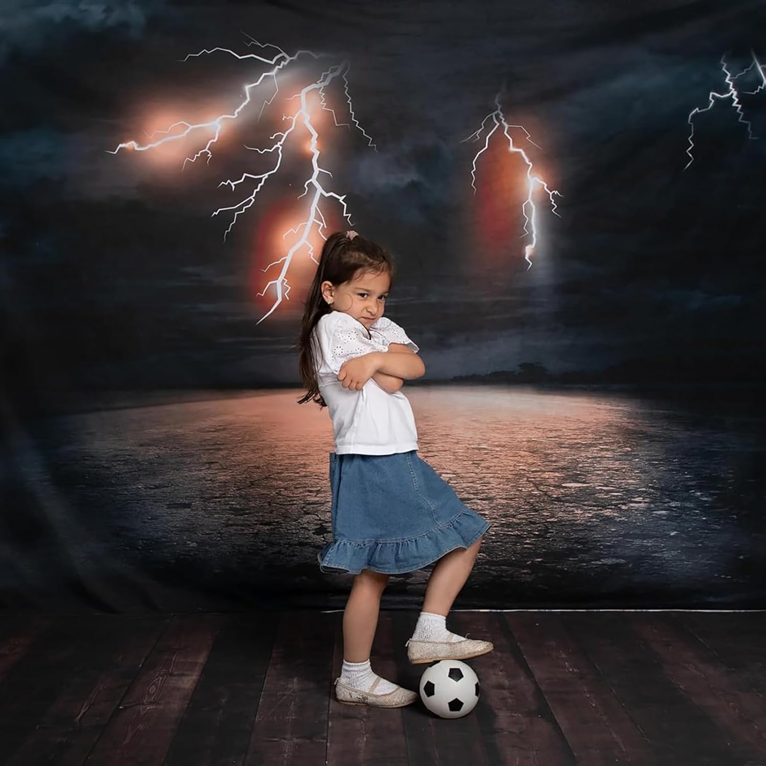 Kate Rubber Floor Mat for Photography - Deep Brown Wood Flooring Mat - Newborn Photography Drops - 8x5ft