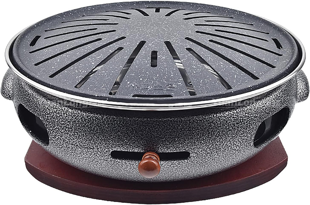 BBQ Barbeque Barbecue Grill, BBQ, Multifunctional Smokeless Charcoal Grill, Household Korean BBQ Grill, Split Design, Outdoor/Indoor (Color : G)